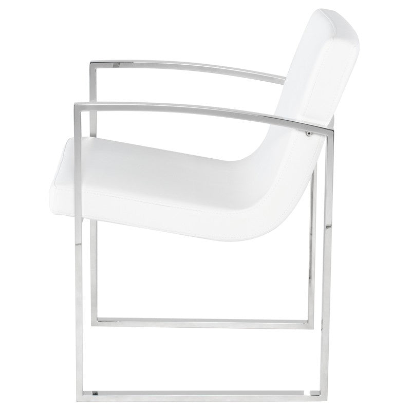 Nuevo - HGTB381 - Dining Chair - Clara - White