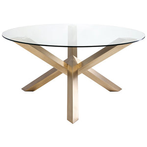 Nuevo - HGTB383 - Dining Table - Costa - Gold