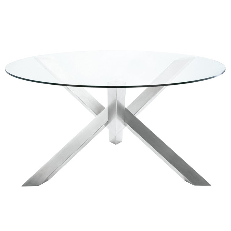 Nuevo - HGTB384 - Dining Table - Costa - Silver