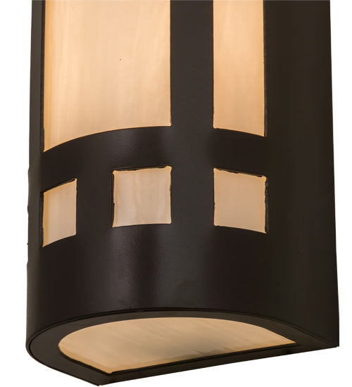 Meyda Tiffany - 151148 - One Light Wall Sconce - Sutter - Timeless Bronze