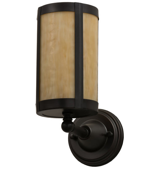 Meyda Tiffany - 163967 - One Light Wall Sconce - Fulton - Craftsman Brown