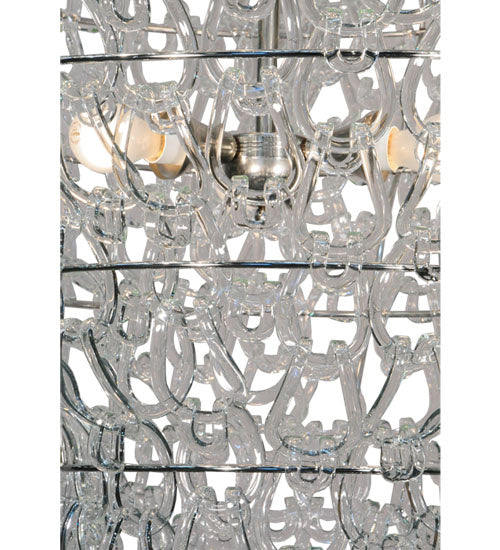 Meyda Tiffany - 164487 - 12 Light Pendant - Lucy - Polished Nickel