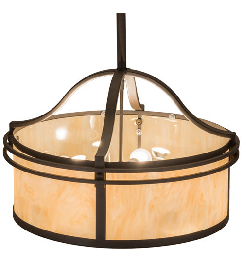 Meyda Tiffany - 160604 - 12 Light Pendant - Sargent - Oil Rubbed Bronze