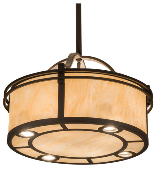 Meyda Tiffany - 160604 - 12 Light Pendant - Sargent - Oil Rubbed Bronze