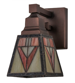 Meyda Tiffany - 163117 - One Light Wall Sconce - Otero - Mahogany Bronze