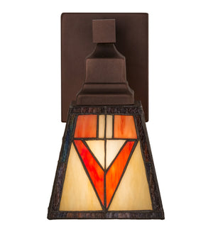 Meyda Tiffany - 163117 - One Light Wall Sconce - Otero - Mahogany Bronze