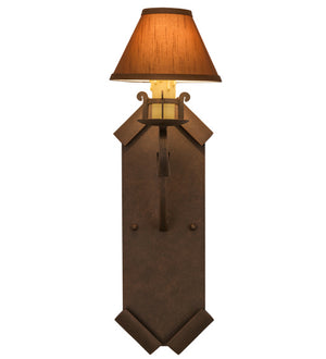 Meyda Tiffany - 163388 - One Light Wall Sconce - Santa Lucia - Antique Rust