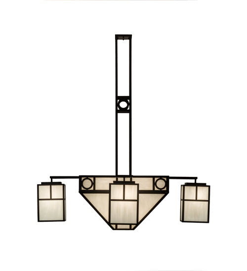 Meyda Tiffany - 164027 - 13 Light Chandelier - Mission Chic - Oil Rubbed Bronze