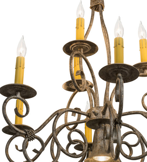 Meyda Tiffany - 165963 - Ten Light Chandelier - Grace - Corinth