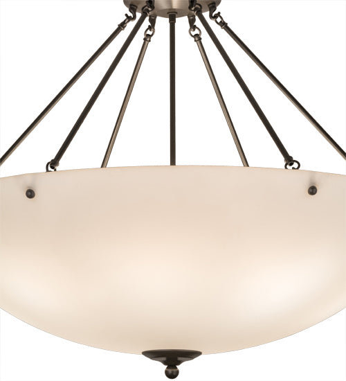 Meyda Tiffany - 166080 - Eight Light Pendant - Madison - Timeless Bronze