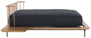 Nuevo - HGDA490 - Queen Bed - Distrikt Bed - Hard Fumed