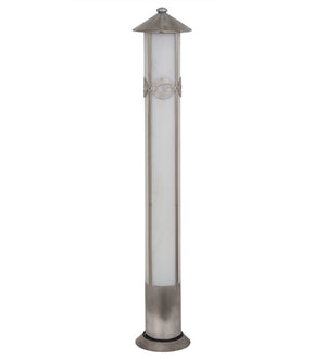 Meyda Tiffany - 167298 - LED Bollard Pillar Landscape Fixture - Georgia Aquarium - Statuario Idalight