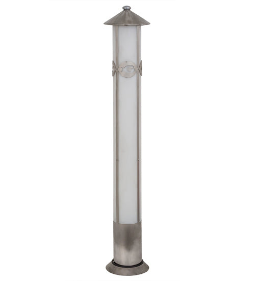 Meyda Tiffany - 167298 - LED Bollard Pillar Landscape Fixture - Georgia Aquarium - Statuario Idalight