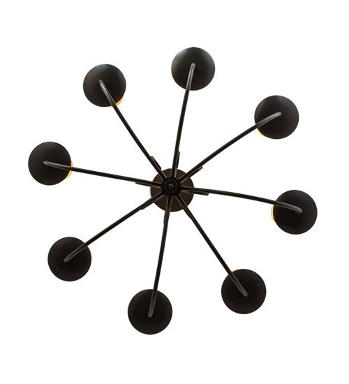 Meyda Tiffany - 168314 - Eight Light Chandelier - Atria - Timeless Bronze