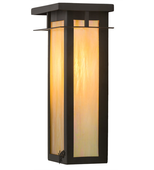 Meyda Tiffany - 168886 - One Light Wall Sconce - Portico - Oil Rubbed Bronze