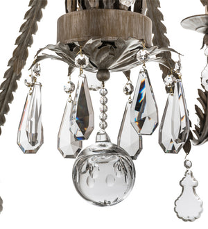 Meyda Tiffany - 169173 - 16 Light Chandelier - French Elegance - Antique Silver