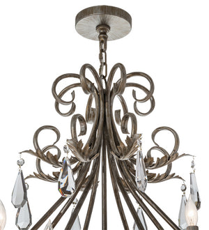 Meyda Tiffany - 169173 - 16 Light Chandelier - French Elegance - Antique Silver