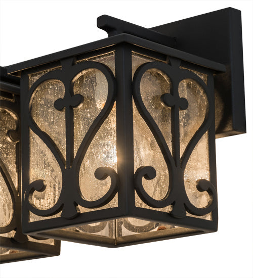 Meyda Tiffany - 169391 - Two Light Wall Sconce - Caprice - Wrought Iron