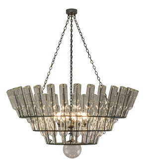 Meyda Tiffany - 160037 - Five Light Chandelier - Tuscan Vineyard - Verdigris