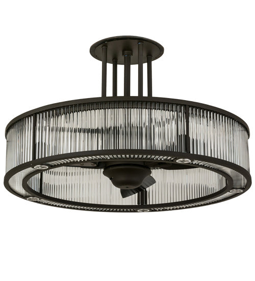 Meyda Tiffany - 165931 - LED Chandel-Air - Marquee - Oil Rubbed Bronze