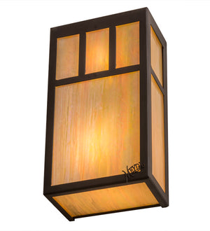 Meyda Tiffany - 168885 - Two Light Wall Sconce - Hyde Park - Oil Rubbed Bronze