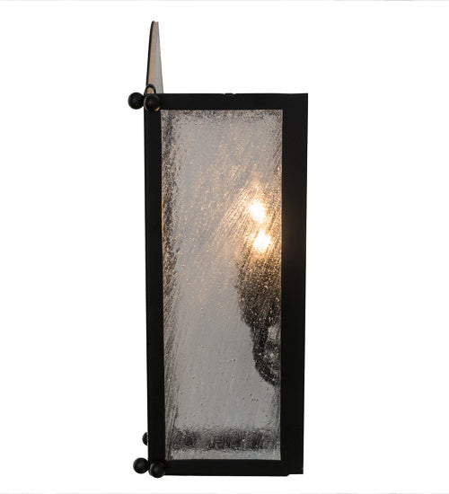 Meyda Tiffany - 170629 - Three Light Wall Sconce - Austin - Blackwash