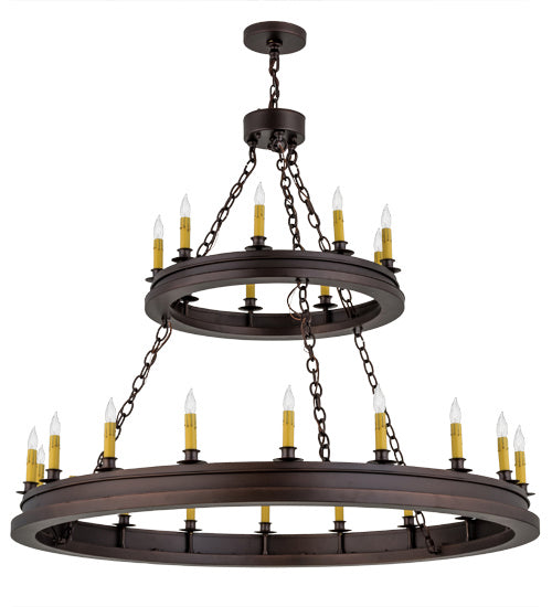 Meyda Tiffany - 172677 - 27 Light Chandelier - Sullivan Ranch - Mahogany Bronze