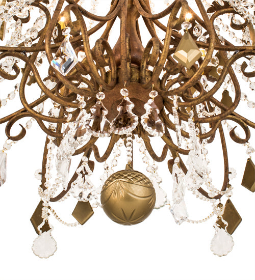 Meyda Tiffany - 169772 - 16 Light Chandelier - Minuet - Autumn Leaf