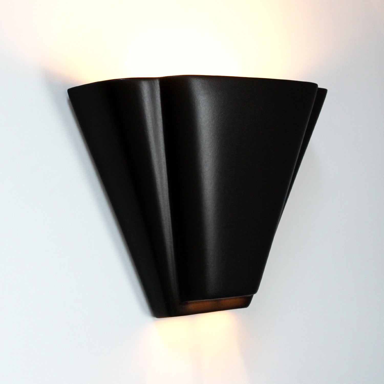 A-19 - 700-A30 - One Light Wall Sconce - Islands of Light - Slate Black