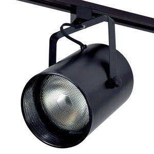 Nora Lighting - NTH-113B/J - Flatback Cyl W/"J" Adpt P38 Bk - Track Inc Line Voltage - Black