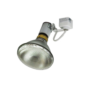 Nora Lighting - NTH-115W/J - Lamp Holder Par38/Br40 Wh"J" - Track Inc Line Voltage - White