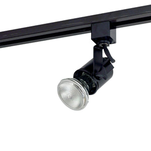 Nora Lighting - NTH-138B/L - Truly Univ Par Head W/ "L" - Track Inc Line Voltage - Black