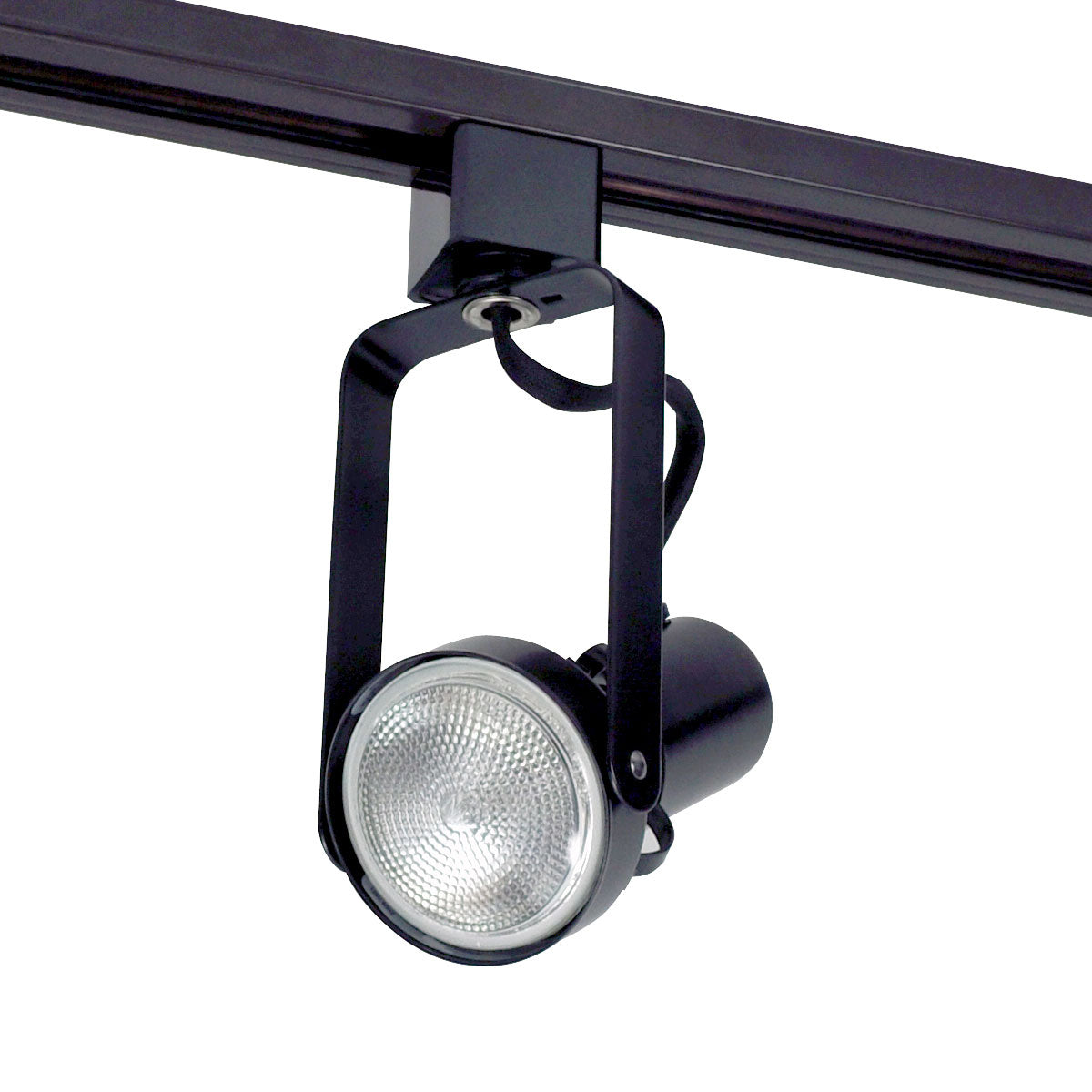 Nora Lighting - NTH-146B/J - Frnt Loadg Gimbal Par20 "J - Track Inc Line Voltage - Black