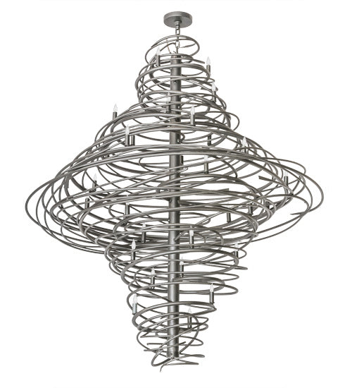 Meyda Tiffany - 172410 - 36 Light Chandelier - Cyclone - Pewter