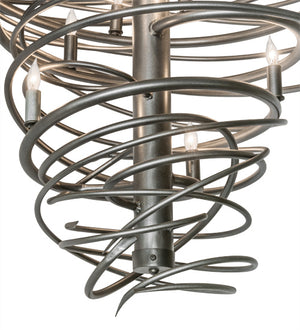 Meyda Tiffany - 172410 - 36 Light Chandelier - Cyclone - Pewter