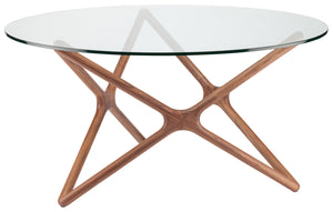 Nuevo - HGEM710 - Dining Table - Star - Walnut