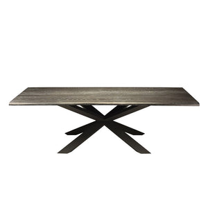 Nuevo - HGSX196 - Dining Table - Couture - Oxidized Grey