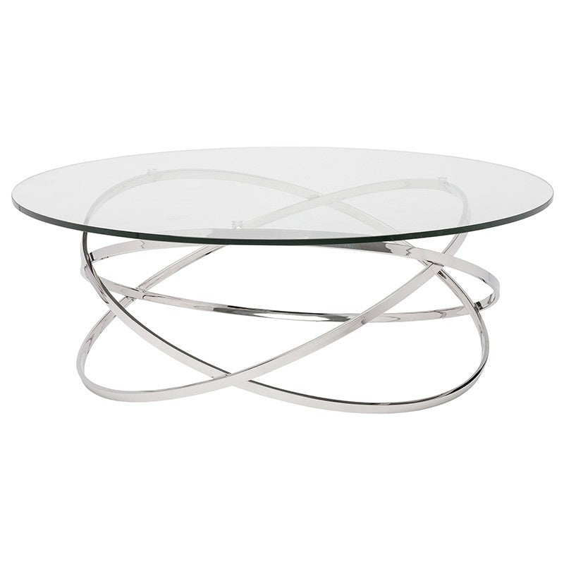 Nuevo - HGTB405 - Coffee Table - Corel - Silver