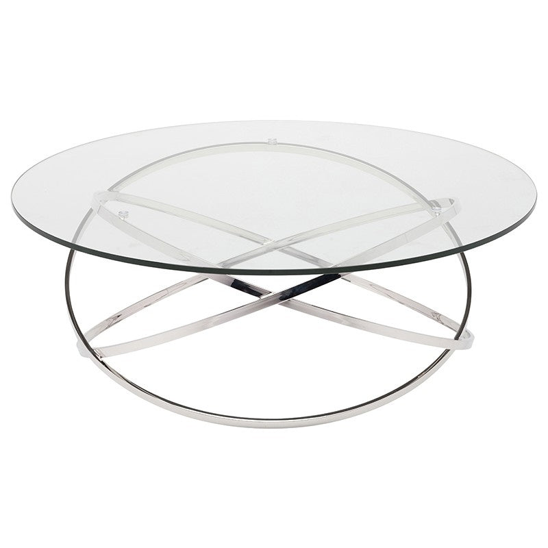 Nuevo - HGTB405 - Coffee Table - Corel - Silver