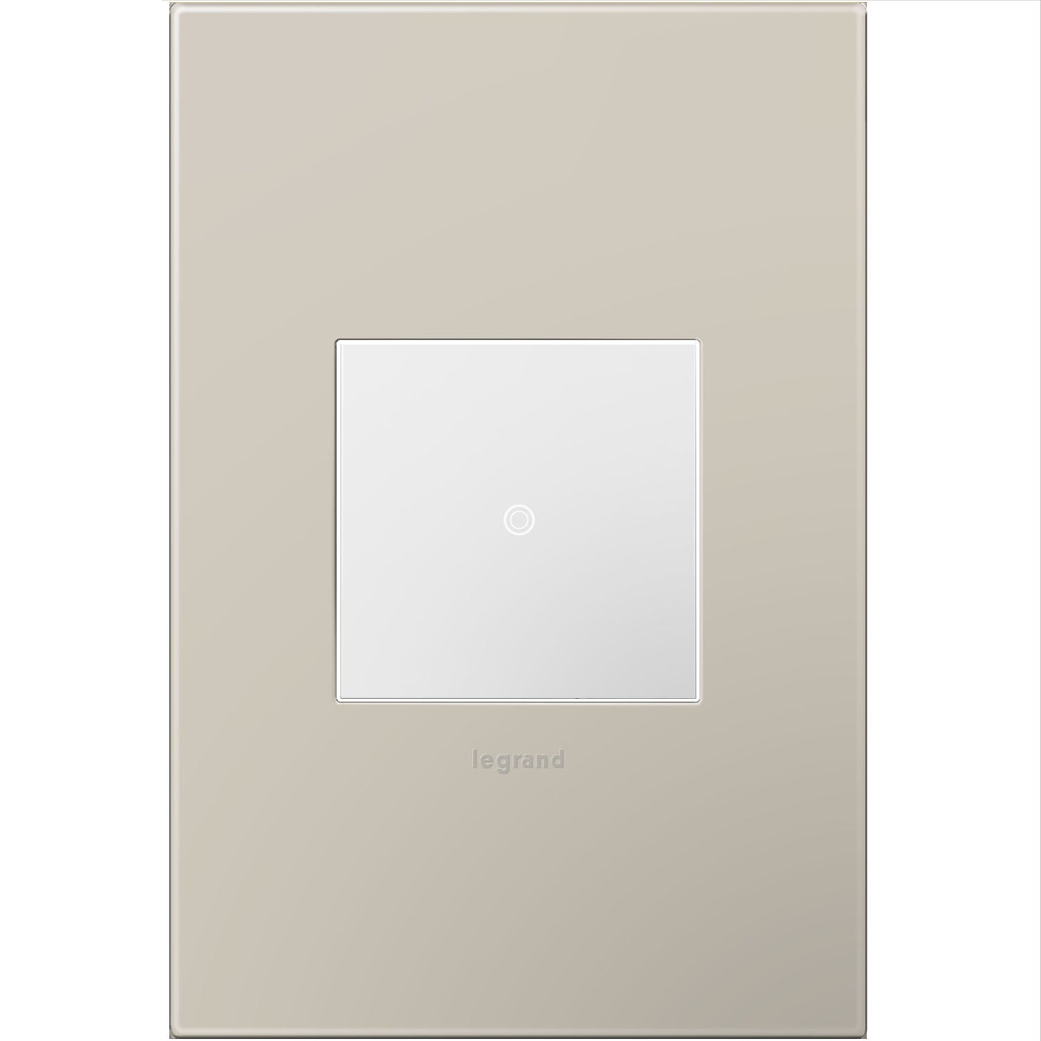 Legrand - AWP1G2GG4 - Gang Wall Plate - Adorne - Greige