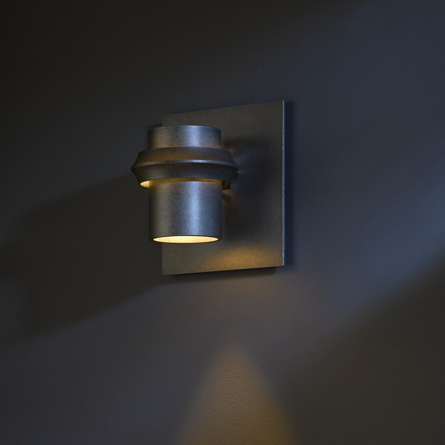 Hubbardton Forge - 304901-SKT-77 - Twilight Small Dark Sky Friendly Outdoor Sconce - Twilight - Coastal Dark Smoke
