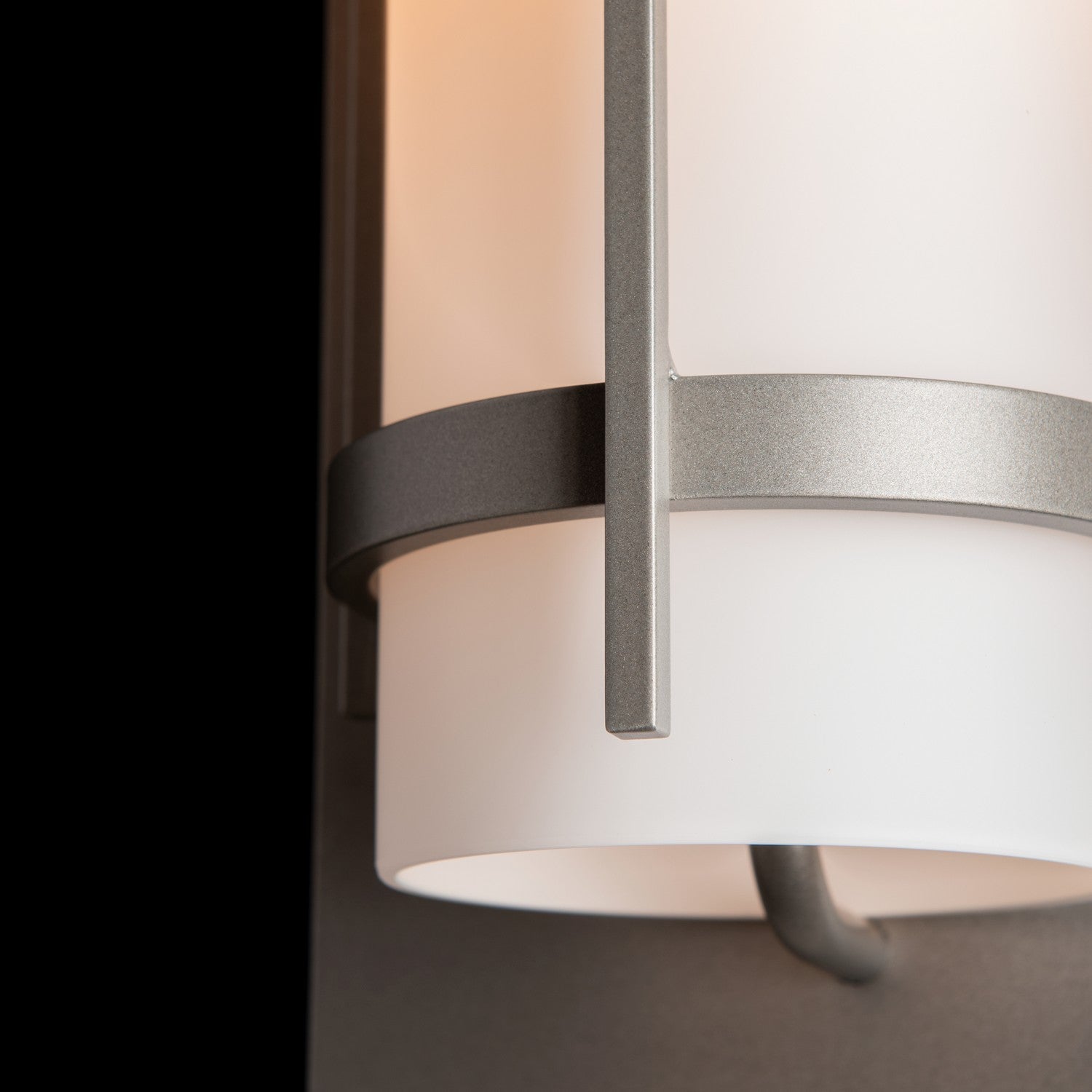 Hubbardton Forge - 305893-SKT-78-GG0034 - One Light Outdoor Wall Sconce - Banded - Coastal Burnished Steel