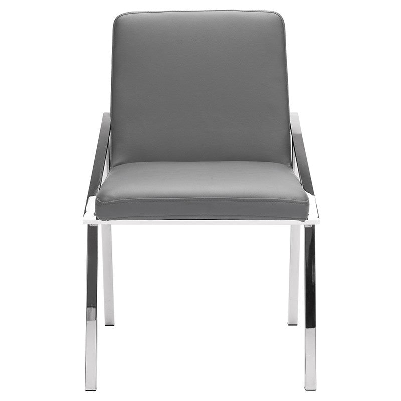 Nuevo - HGTB436 - Dining Chair - Nika - Grey