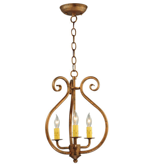 2nd Avenue - 8018.12.ES.CHAIN - Three Light Pendant - Easton - Hanna Copper