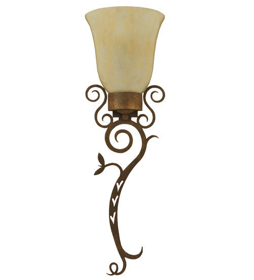 2nd Avenue - 04.0916.MOD.CFL - One Light Wall Sconce - Zoey - Pompeii Gold