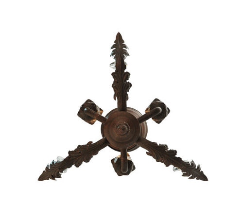 2nd Avenue - 01.0986.12.X.MOD - Three Light Chandelier - Antonia - Antique Rust