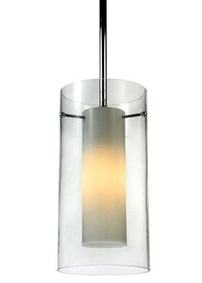 2nd Avenue - 218355-5 - One Light Pendant - Cilindro - Chrome