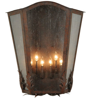 2nd Avenue - 75435.24.MOD - Six Light Wall Sconce - Austin - Cajun Spice