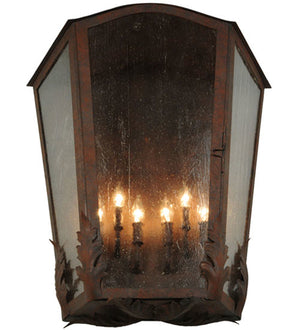 2nd Avenue - 75435.24.MOD - Six Light Wall Sconce - Austin - Cajun Spice