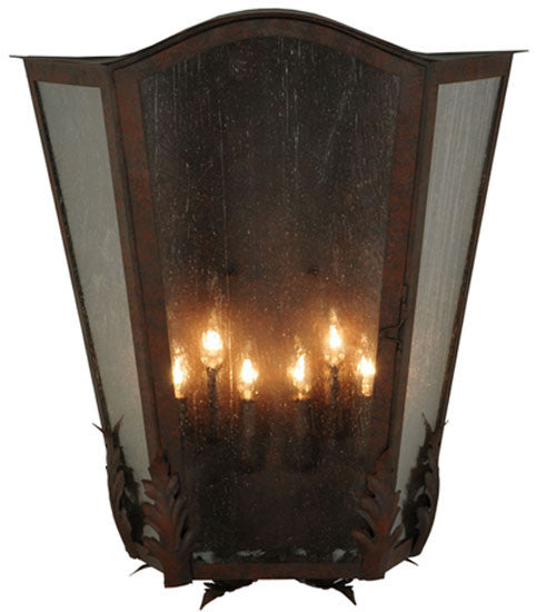 2nd Avenue - 75435.24.MOD - Six Light Wall Sconce - Austin - Cajun Spice